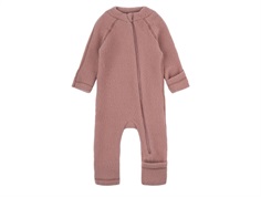 Mikk-line jumpsuit burlwood merino wool